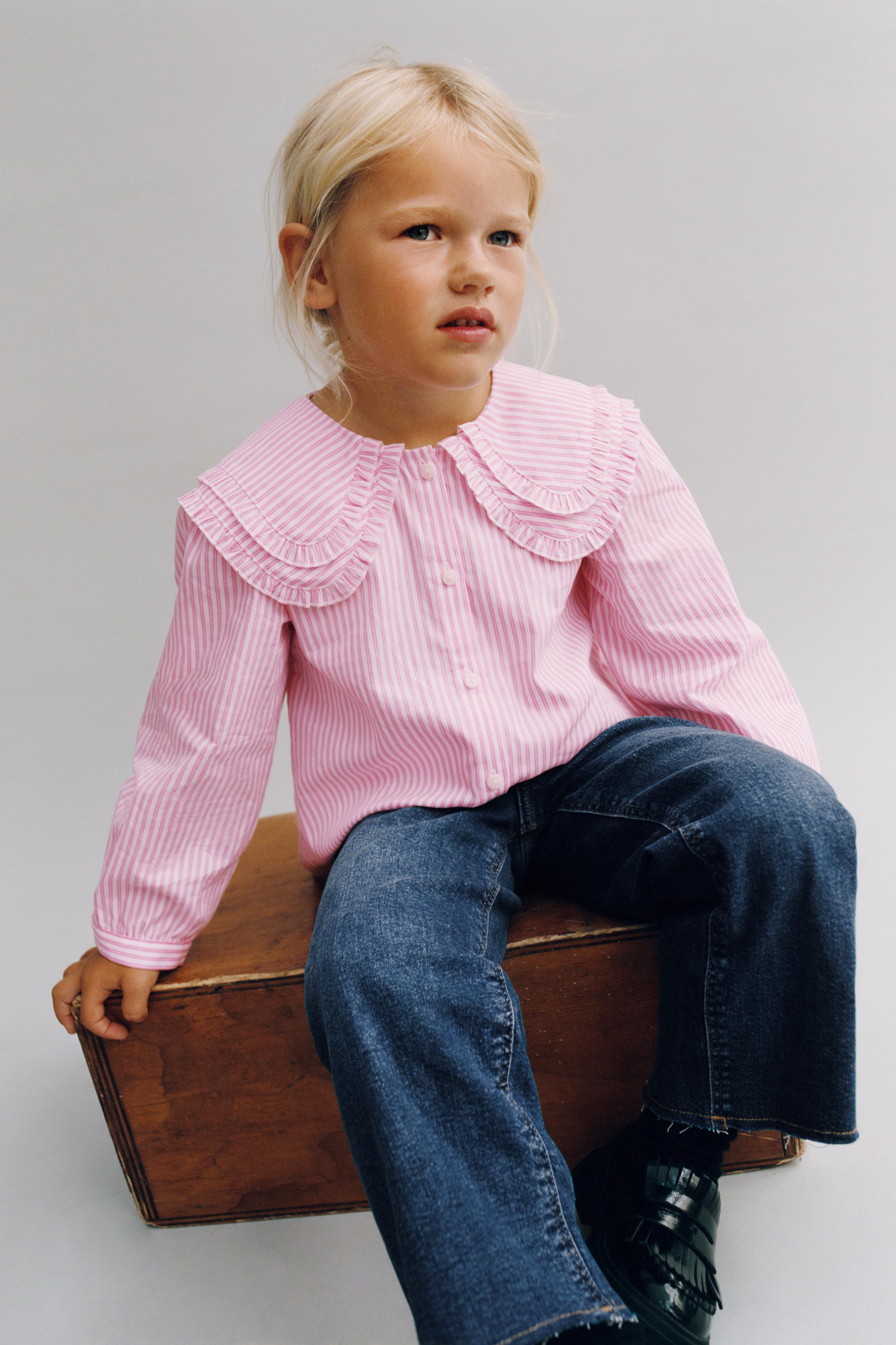 CHEMISE DOUBLE COL À RAYURES